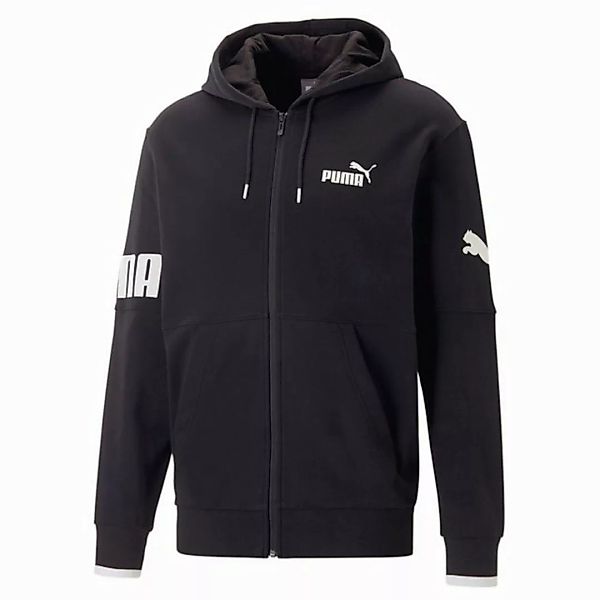 PUMA Fleecejacke Hoodie Kapuzenjacke Power Full-Zip günstig online kaufen