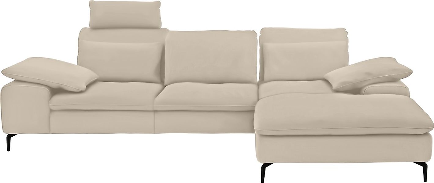 W.SCHILLIG Ecksofa »valentinoo, Designsofa, bequem, elegant und zeitlos, L- günstig online kaufen