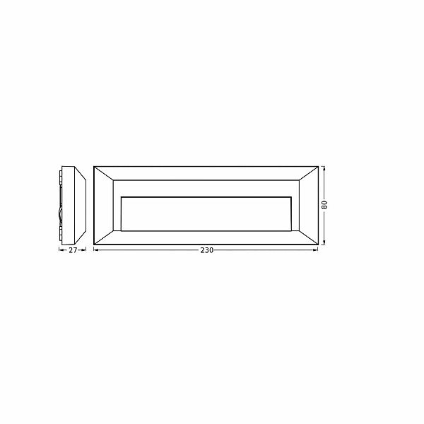 OSRAM LED-Außenwandlampe ENDURA STYLE IVAN, dunkelgrau, IP65 günstig online kaufen