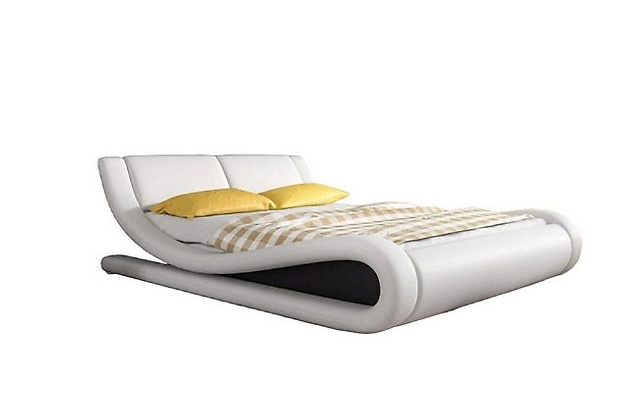 JVmoebel Bett Polsterbett Betten Bett Polster Kunstleder Designer Hotel Dop günstig online kaufen