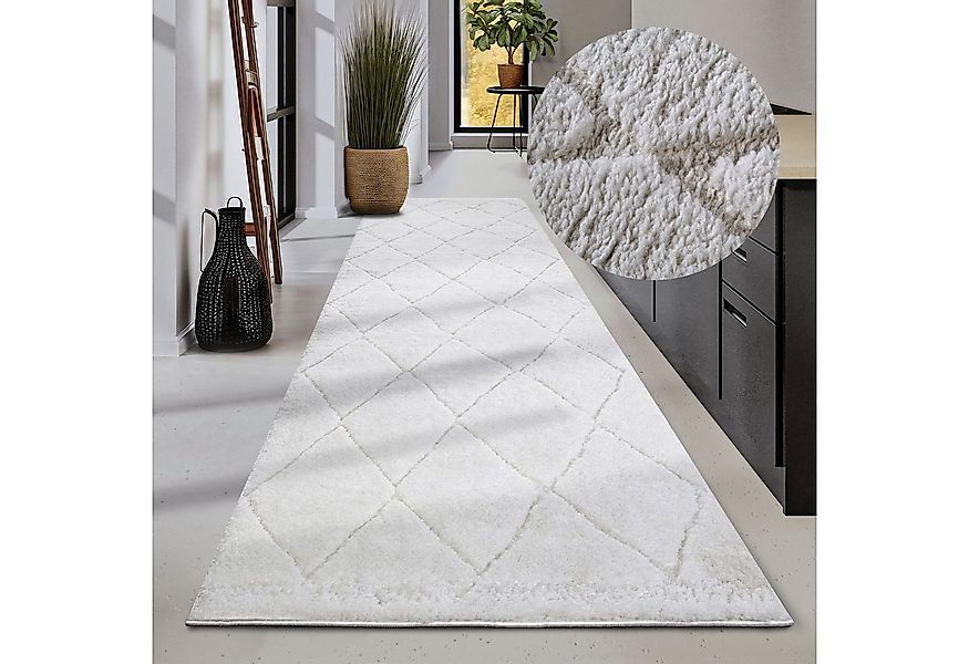 ELLE DECORATION Designteppich Perrotin, rechteckig, Höhe: 18 mm, Läufer, Sh günstig online kaufen