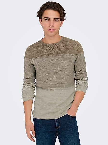 ONLY & SONS Rundhalspullover ONSPANTER REG günstig online kaufen