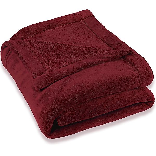 Wohndecke Montreal Kuscheldecke Tagesdecke Fleece Decke günstig online kaufen