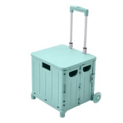 LIVINGANDHOME Einkaufstrolley Klappbarer Einkaufstrolley mit leichtgängigen günstig online kaufen