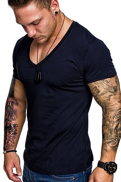 Amaci&Sons T-Shirt EUGENE Basic T-Shirt mit günstig online kaufen
