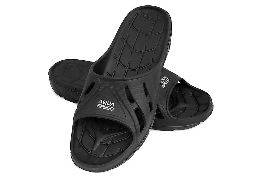 Aqua Speed Badelatschen ALABAMA Herren + Mikrofaserhandtuch Badepantolette günstig online kaufen