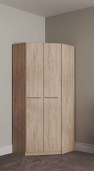 priess Eckkleiderschrank "Barcelona Kleiderschrank Ecklösung Raumwunder" in günstig online kaufen