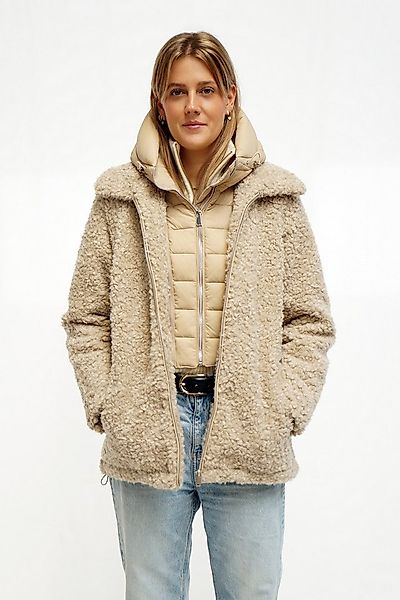 FUNK since 1776 Fellimitatjacke hüftlang in hochwertiger Lammoptik mit abne günstig online kaufen