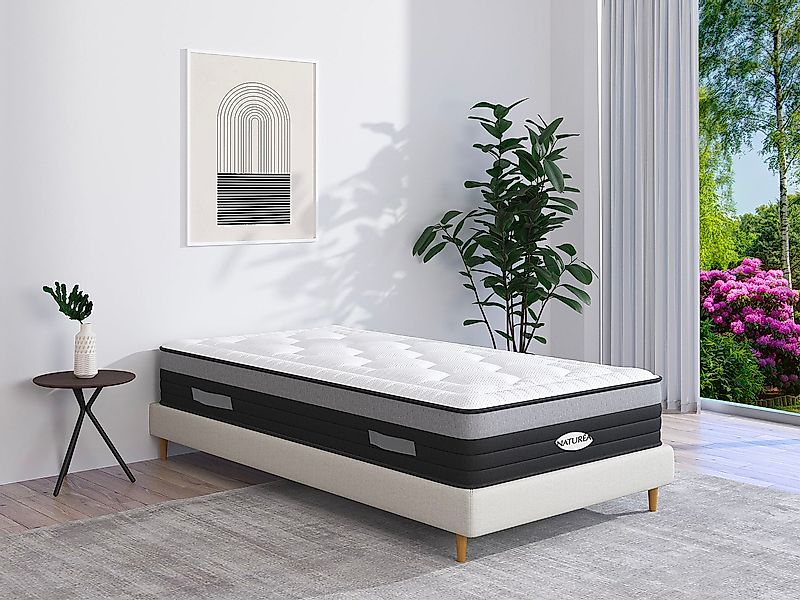 Taschenfederkernmatratze - 90 x 200 cm - Hybridmatratze - Memory Schaum - 7 günstig online kaufen