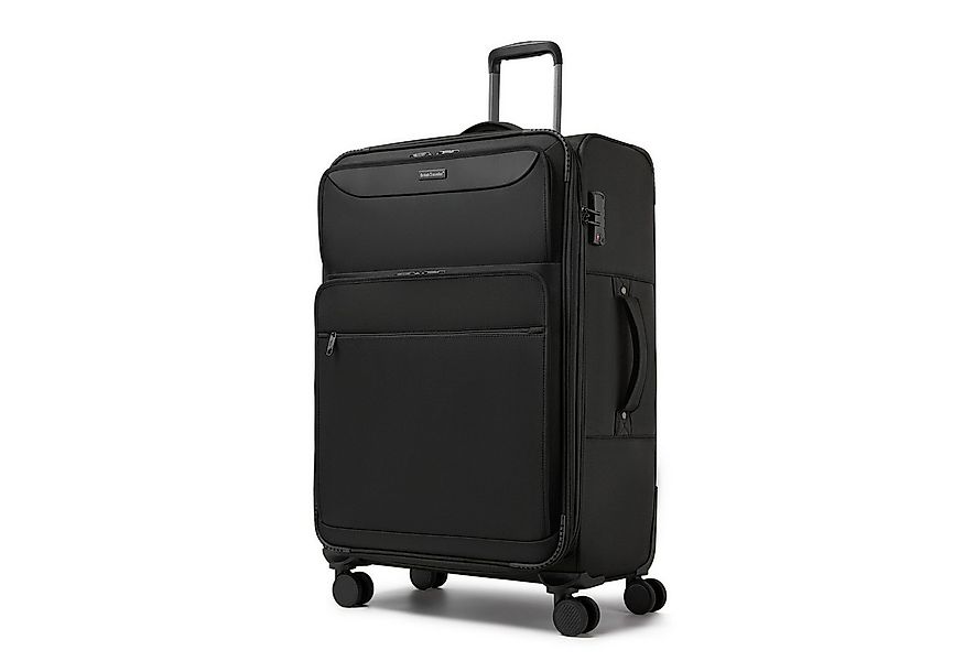 British Traveller Handgepäck-Trolley Stoffkoffer erweiterbar mit Frontfäche günstig online kaufen