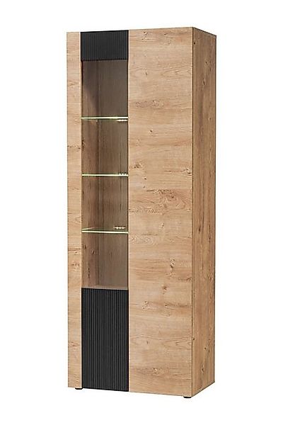 99rooms Vitrine Ranok (Standvitrine, Wohnmöbel) Modern Design, Grifflos - P günstig online kaufen