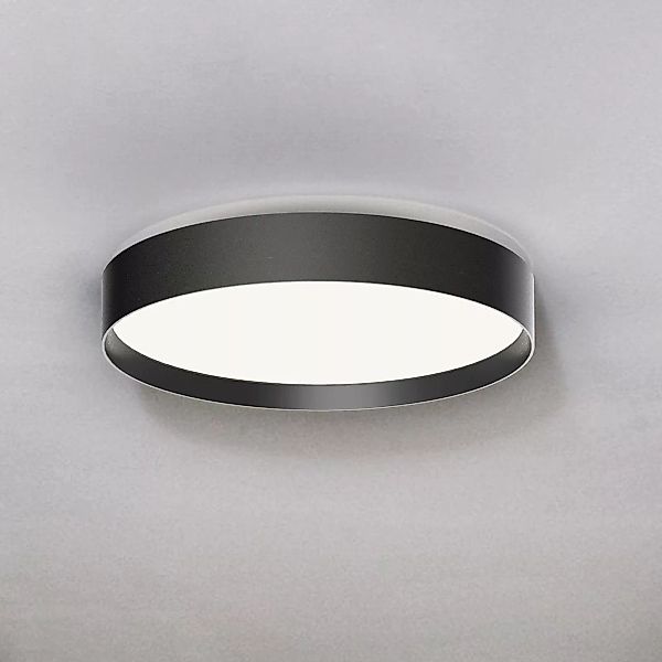 LOOM DESIGN Lucia LED-Deckenleuchte Ø45cm schwarz günstig online kaufen