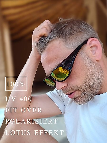 ActiveSol Sonnenbrille Überzieh-Sonnenbrille Classic, Herren polarisierte, günstig online kaufen