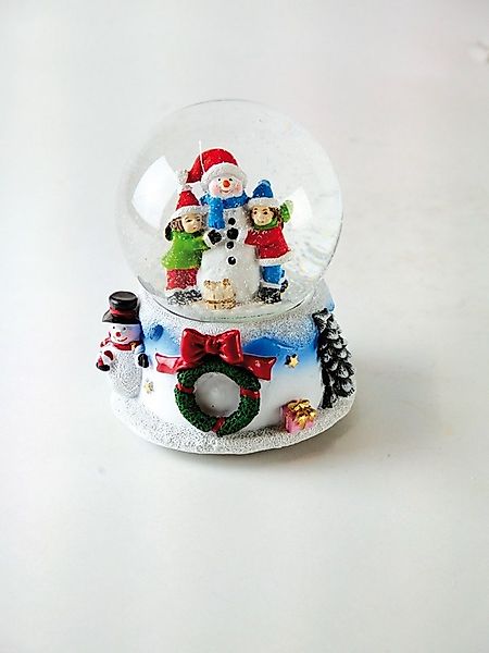 Musicboxworld Spieluhr Schneekugel 80 mm Schneemann mit Kindern günstig online kaufen