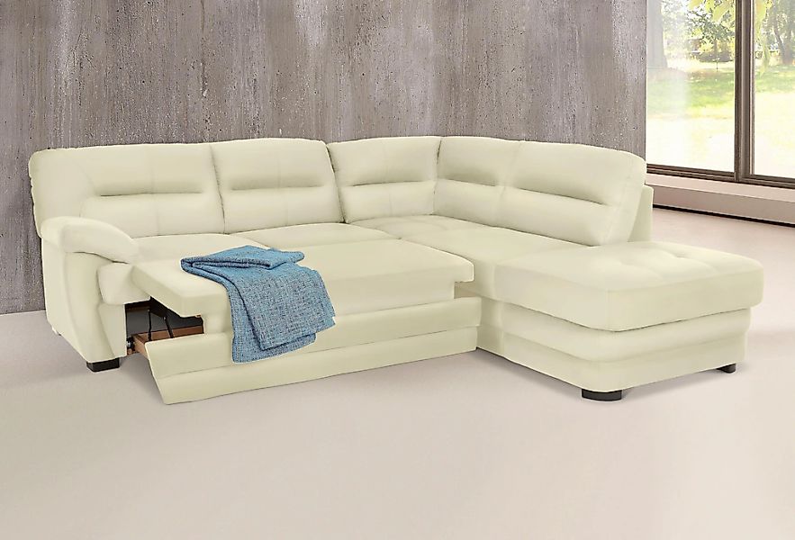 COTTA Ecksofa »Royale L-Form«, wahlweise mit Bettfunktion günstig online kaufen