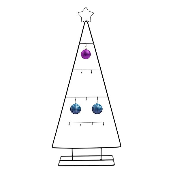 Spetebo Dekobaum Metall Tannenbaum schwarz (Deko günstig online kaufen