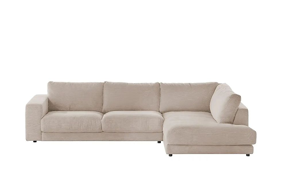 Jette Home Ecksofa Cord Sila ¦ braun ¦ Maße (cm): B: 325 H: 85 T: 224.0 Pol günstig online kaufen