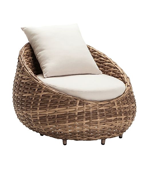Dehner Gartenstuhl Geflechtsessel Tulum, 97 x günstig online kaufen