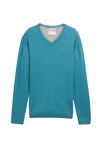 TOM TAILOR Strickpullover Pullover Strickpullover V-Neck (1-tlg) günstig online kaufen