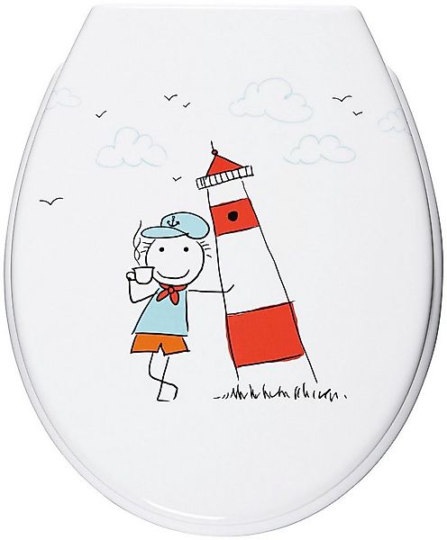 ADOB WC-Sitz Leuchturm, Absenkautomatik, zur Reinigung abnehmbar günstig online kaufen