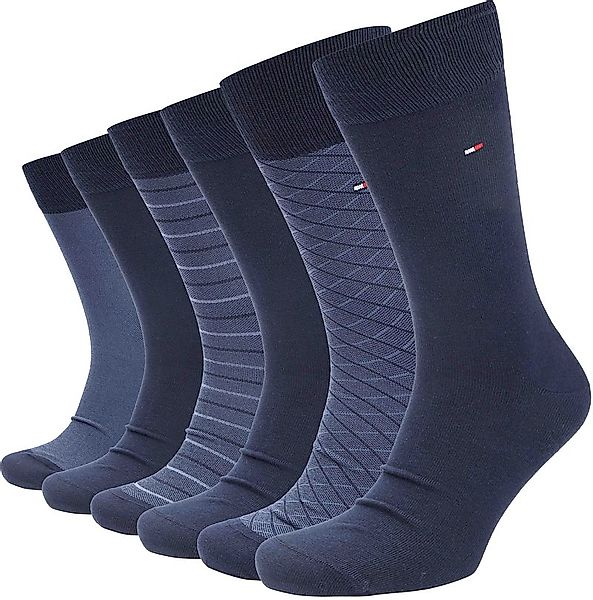 Tommy Hilfiger Giftbox 6-Pack Navy - Größe 43-46 günstig online kaufen