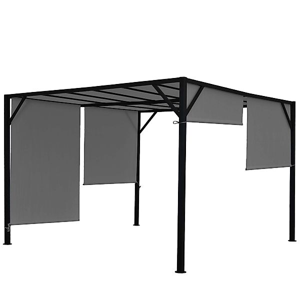 MCW Pergola Beja 4x4m Grau günstig online kaufen