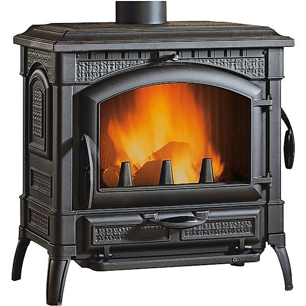 Firefix Isotta Kaminofen Gusseisen Schwarz 11,9 kW günstig online kaufen