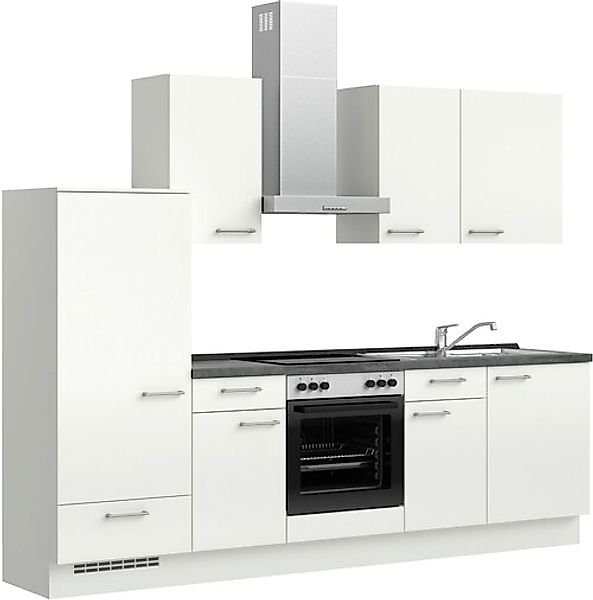 nobilia® Küchenzeile »"Laser I"«, vormontiert, Ausrichtung wählbar, Breite günstig online kaufen