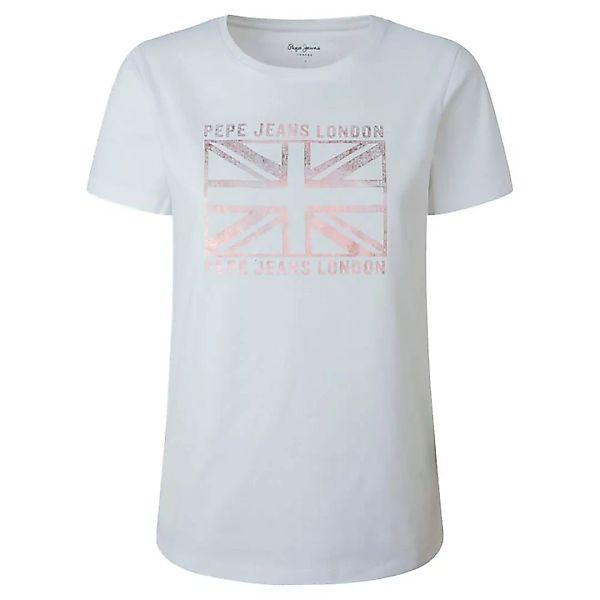 Pepe Jeans Zeldas Kurzärmeliges T-shirt S White günstig online kaufen