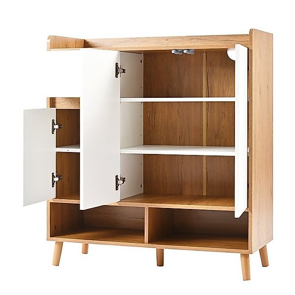 Odikalo Schuhschrank Anrichte Kommode Sideboard verstellbaren Einlegeböden günstig online kaufen