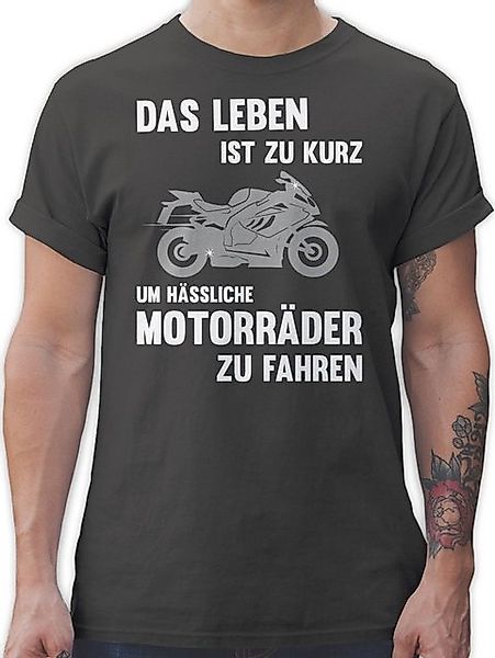 Shirtracer T-Shirt Das Leben ist zu kurz um hässliche Motorräder zu fahren günstig online kaufen