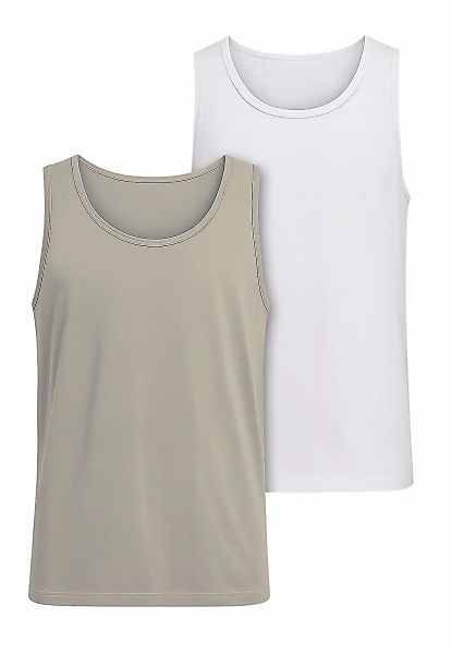 URBAN CLASSICS Tanktop "Urban Classics Jersey Loose Tank 2-Pack", (1 tlg.) günstig online kaufen