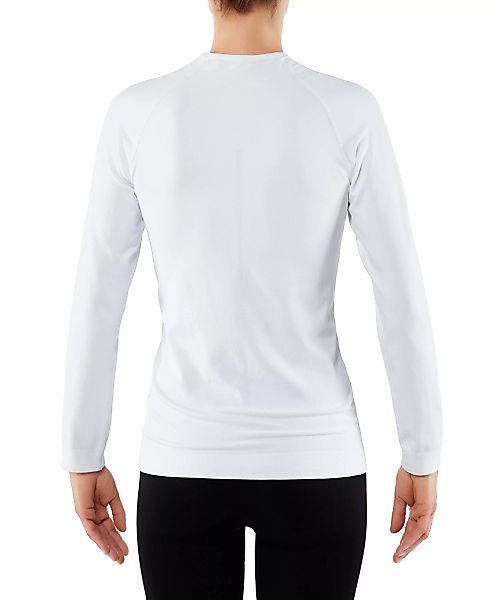 FALKE Damen Langarmshirt Maximum Warm, L, Weiß, Uni, 33041-286004 günstig online kaufen