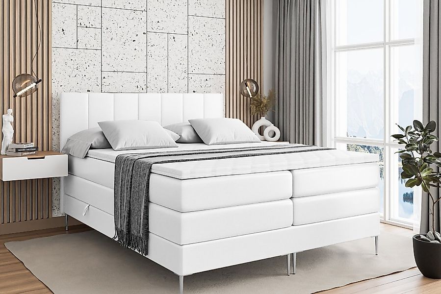 ALTDECOR Boxspringbett MOETI-F KING (Multipocket-Matratze H4, H3 Matratze B günstig online kaufen