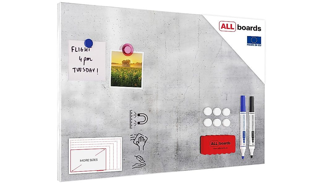 ALLboards Magnettafel ALLboards Metallische Magnettafel, MetalBoard, günstig online kaufen