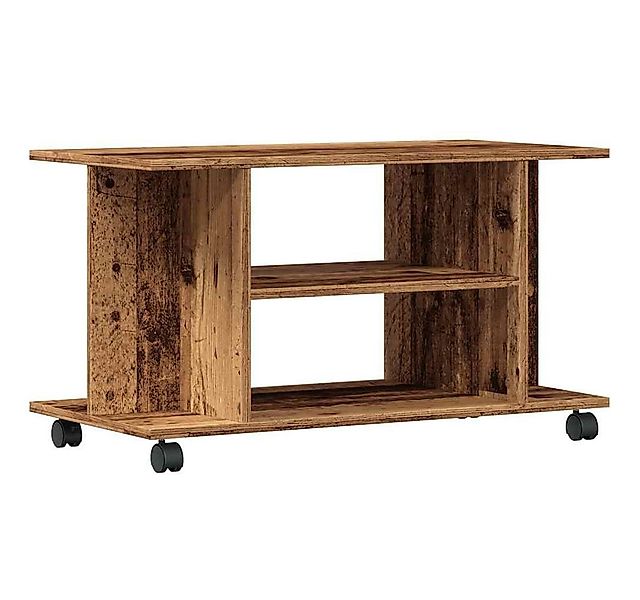 vidaXL TV-Schrank TV-Regal mit Rollen Altholz-Optik 80x40x45 cm Holzwerksto günstig online kaufen