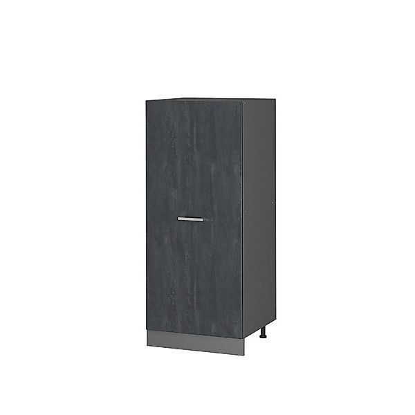 Vicco Hochschrank R-Line, Schwarz Beton/Anthrazit, 60 günstig online kaufen