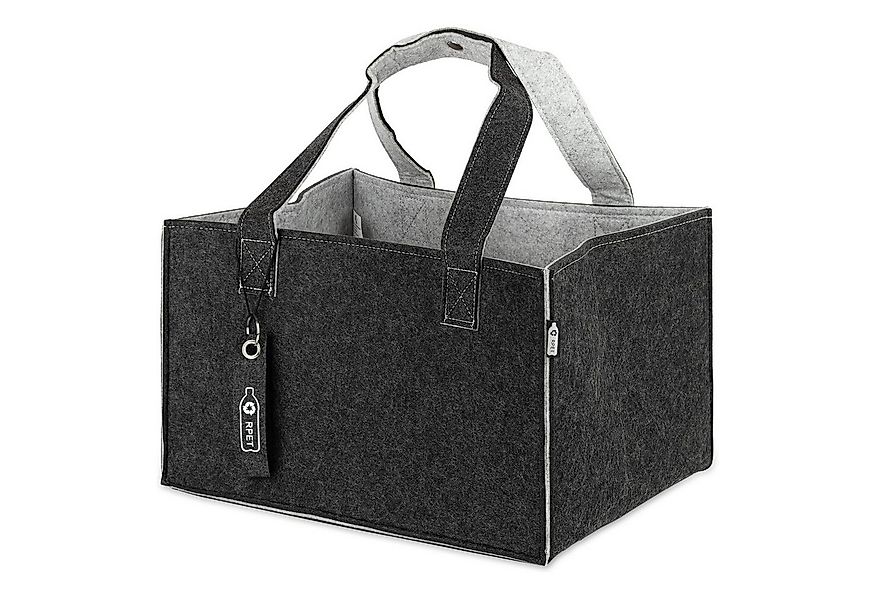 Tanndesign Einkaufskorb Einkaufs- & Kaminholzkorb Filz 31L, aus recycelten günstig online kaufen