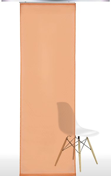 Liedeco Schiebegardine, Klettband (1 St), transparent, günstig online kaufen