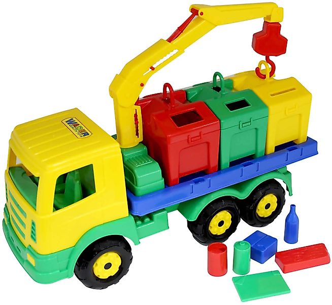 WADER QUALITY TOYS Spielzeug-Müllwagen Super Truck günstig online kaufen