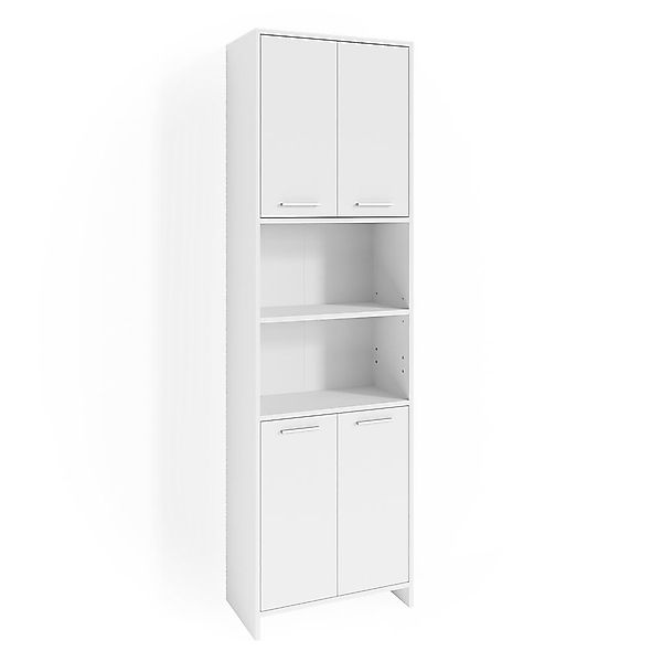 Vicco Hochschrank Maris, Weiß, 56.1 x günstig online kaufen