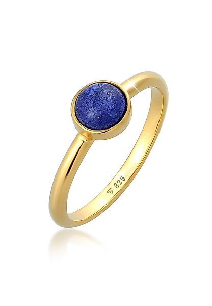 Elli Premium Fingerring Lapis Lazuli Edelstein günstig online kaufen