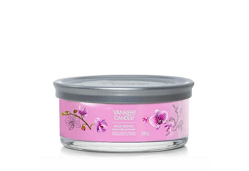 Yankee Candle Duftkerze Wild Orchid, 5-Docht Kerze im Glas mit Deckel, 340g günstig online kaufen