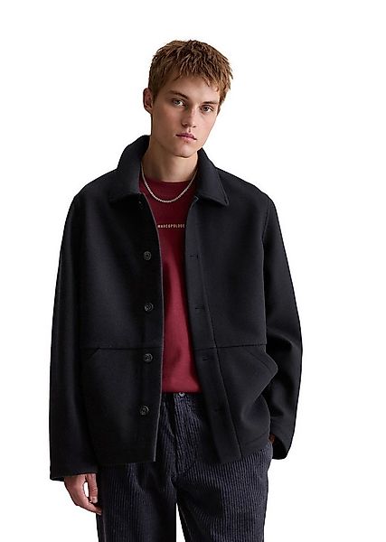 Marc O'Polo DENIM Outdoorjacke aus Wolle-Mix mit Recycling-Anteil günstig online kaufen