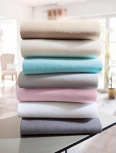 OTTO home Spannbettlaken "Strawberry in Gr. 90x200, 140x200 oder 180x200 cm günstig online kaufen