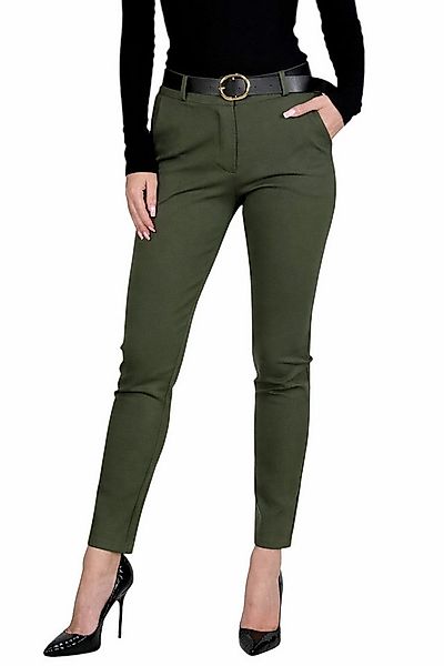 Mississhop Stretch-Hose Chinos Damen Stretchhose mit Reißverschluss M.434 günstig online kaufen