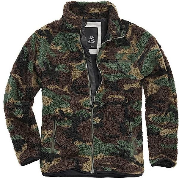 Brandit Motorradjacke Teddyfleece Jacke (Stehkragen) Atmungsaktiv reißversc günstig online kaufen