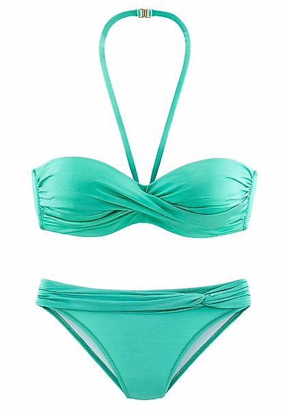 LASCANA Bügel-Bandeau-Bikini mit verschiedenen Trägervarianten günstig online kaufen