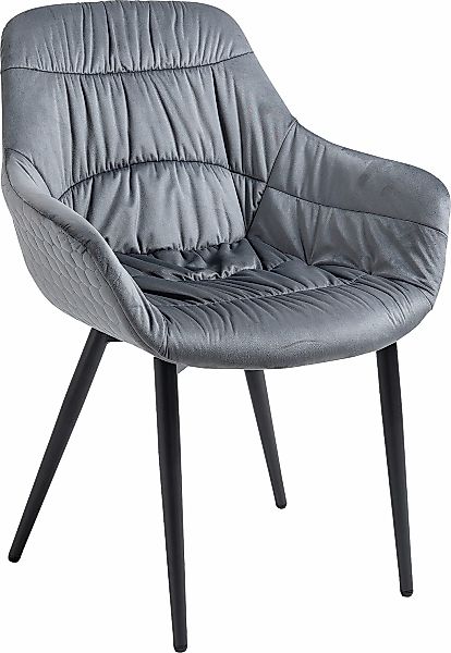 SalesFever Armlehnstuhl "Stilvoller Esszimmerstuhl für Komfort" () Esszimme günstig online kaufen