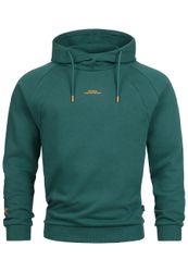 Indicode Kapuzenpullover INVir mit kurzem Schalkragen günstig online kaufen